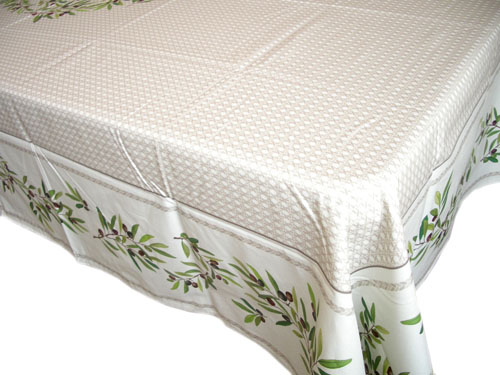 French tablecloth coated or cotton (Nyons. raw)